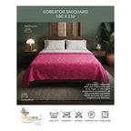 Cobertor Providencia Jacquard Ovejita Super Calientita Romántico Fucsia 880 G Fucsia
