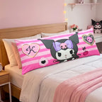 Almohada Providencia Super Jumbo Kuromi Rosa Rosa