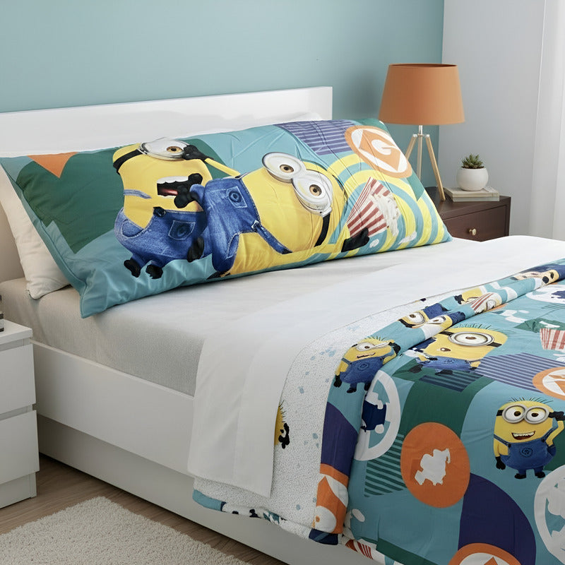 Almohada Providencia Súper Jumbo Minions Team Amarillo