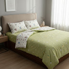Funda De Edredón Duvet Matrimonial 2 Vistas 100% ALG Premium Beige
