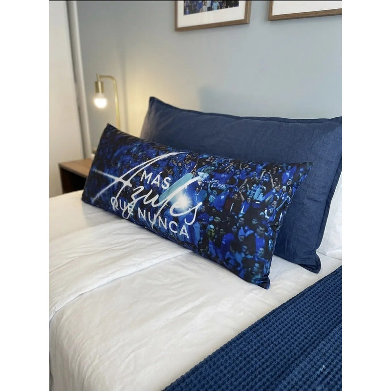 Almohada Providencia Super Cruz Azul Hang Tag Azul Acero