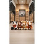 Set De Toritos De Peluche. 4 Modelos Rancheritos Super Suave Negro