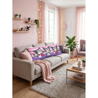Almohada Providencia Super Jumbo Kuromi Rosa Rosa