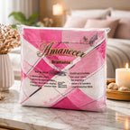Sábana King  Bramante Cajón Amplio 100% Algodón Super Suave Rosa Cuadro Rosa Con Hoja