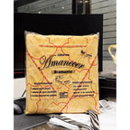 Juego Sabanas Matrimonial Amacener 100% Algodón Cajón Alto Naranja Claro Azulejo Amarillo
