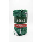 Gaban / Poncho Providencia De La Selección Mexicana Verde Gaban Tipo Frazada Del Mexico 1m X 2m