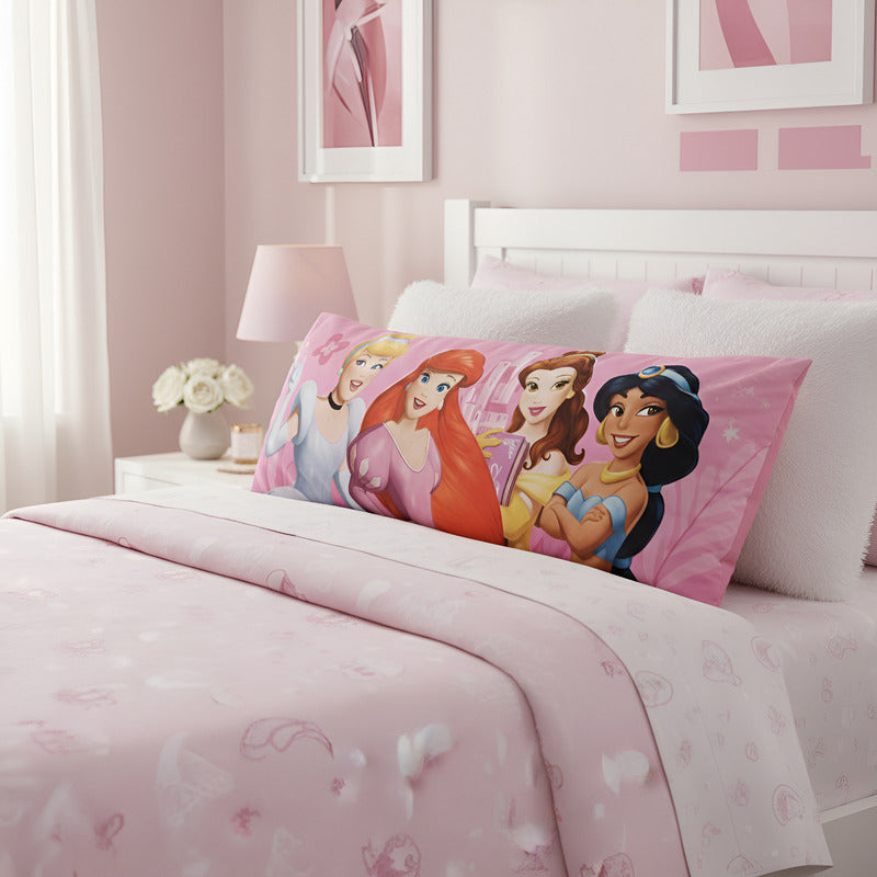 Almohada Providencia Super Jumbo Princesas Belleza Rosa