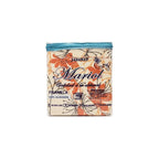 Juego De Sabanas Franela Mariol 100% Algodón Individual Naranja Floreado Naranja
