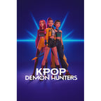 Cobertor Providencia De Borrega Demon Hunters Matrimonial Las Guerreras K-pop Violeta