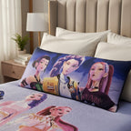 Almohada Providencia Super Jumbo K-pop Demon Hunters Lila