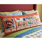 Almohada Providencia Super Jumbo Mario Team Rojo