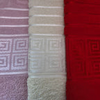 Tallas De Medio Baño 100% Algodón Super Absorbente Maya Beige Colección 2