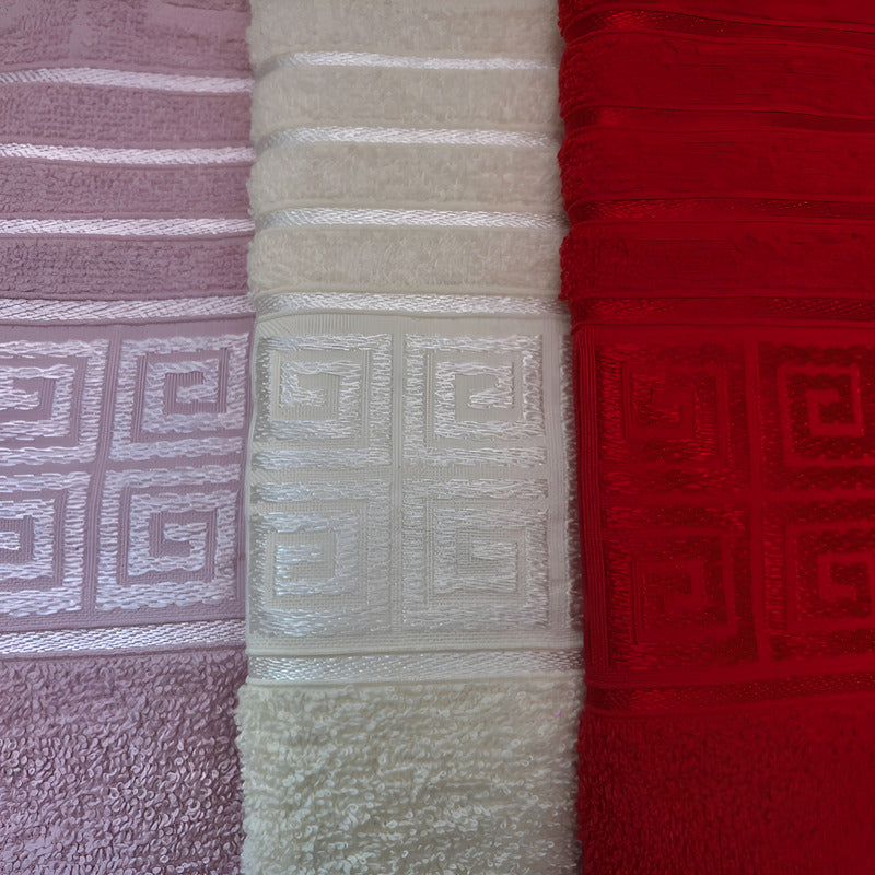 Tallas De Medio Baño 100% Algodón Super Absorbente Maya Beige Colección 2