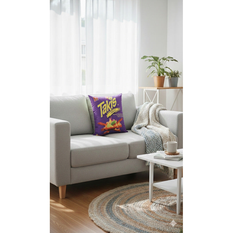 Almohada Providencia Colección Tentación  Suaves Individual Violeta Oscuro