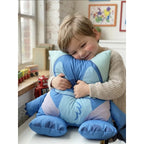 Almohada Suave Decorativa Sonic - Stitch Varios Modelos Azul Acero