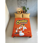 Frazada Matrimonial Providencia Frituras De Chetos Suave Chetos Torciditos 700 G Naranja