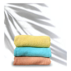 Toalla De Medio Baño Super Absorbente 100% Algodón Varsovia Amarillo Colección 2