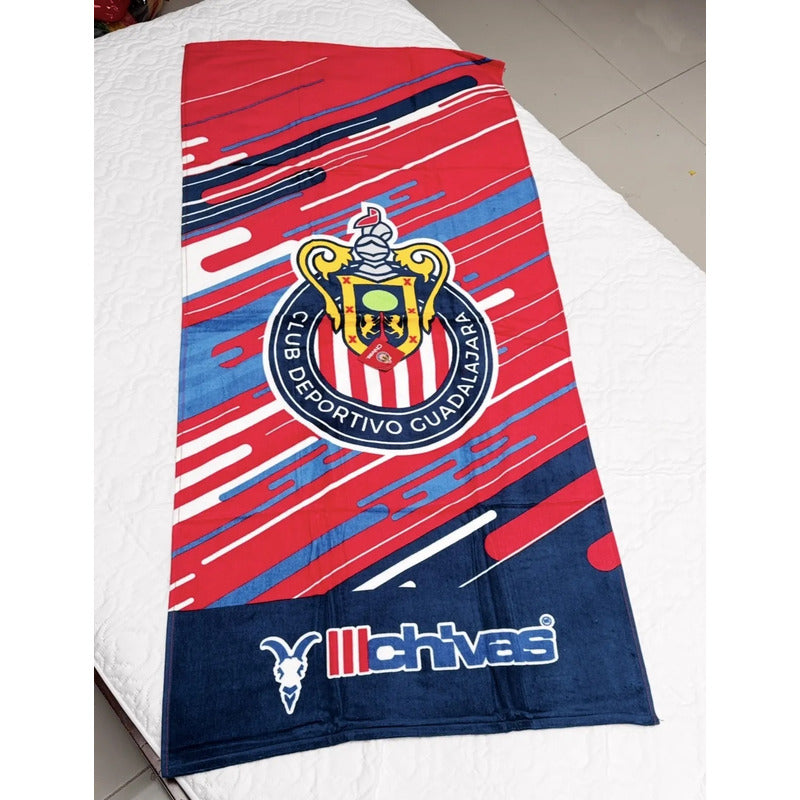Toalla Providencia 100% Algodón Chivas 74x147 Cm Rojo Chivas