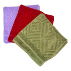 Tallas De Baño Completo 100% Algodón Super Absorbente Greta Verde Colección 1