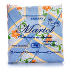 Juego De Sabana Matrimonial 100% Algodón Suaves Y Frescas Azul Acero Pétalo Pop Azul