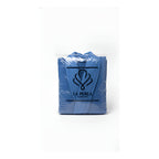 Bata De Baño Leonora Rasurada 100% Algodón Super Absorbente Azul Marino M-l
