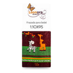 Cunero Baby Clasic Leonora De Bebé Térmico Y Super Suavecito Cebra Y Jirafa Chocolate