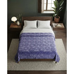 Cobertor Providencia Ligero Matrimonial Premium Térmico Saphire Gofrado 880 G Lavanda
