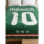 Frazada Providencia Extra Suave Y Calientita Mexico Mundial Mexico 10 700 G Verde