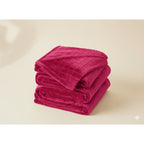 Frazada Térmica Leonora King Size Extra Suave- Micro Grabada Cuadros Rosa Rosa Chicle