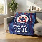 Frazada Providencia Matrimonial Ultrasuave Cruz Azul Lealtad Cruz Azul Lealtad 650 G Azul