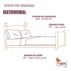 Juego De Sábanas Matrimonial Algodón Percal 144 Hilos-fresca Gris Fresh Gris
