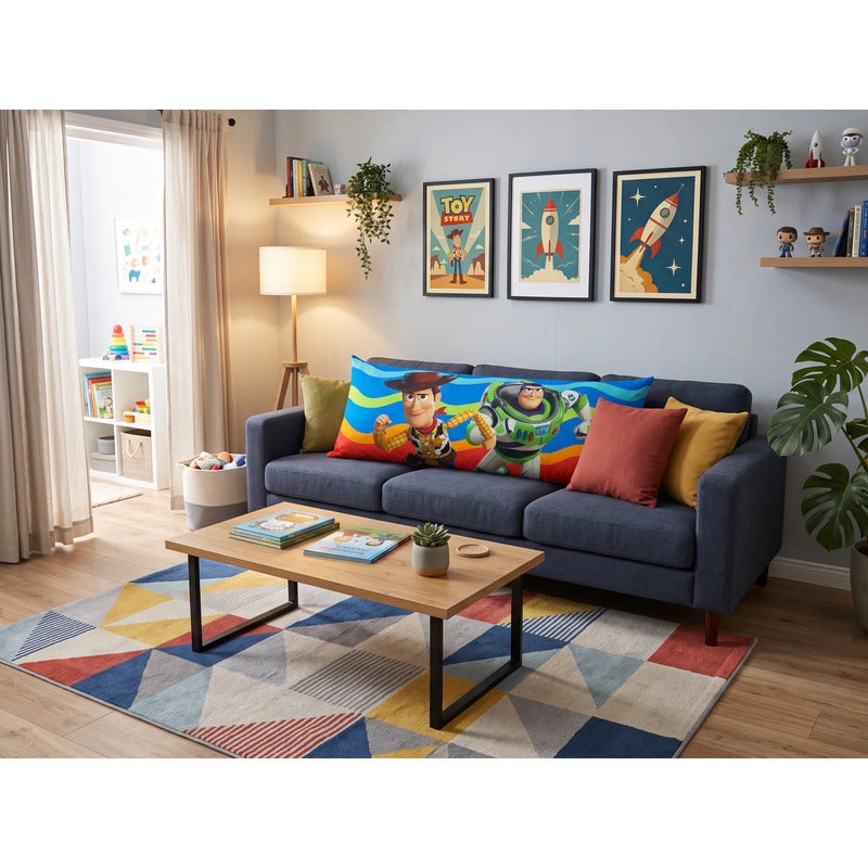 Almohada Providencia Super Jumbo Toy Story Aventuras Azul Acero