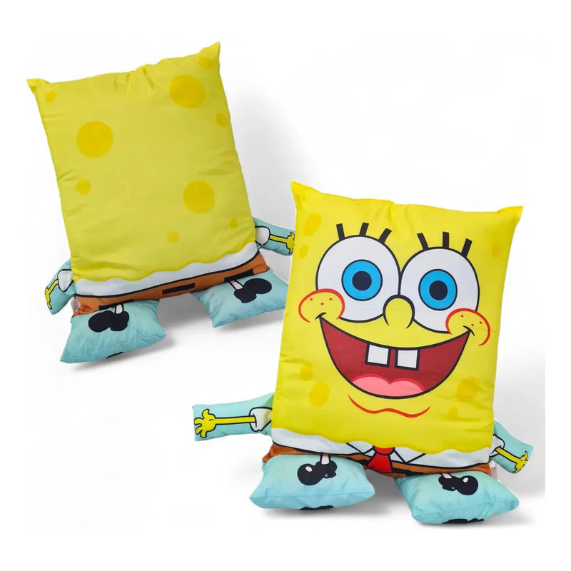 Almohada Decorativa Con Manos Disney Providencia Color Bob Esponja
