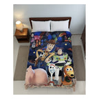 Frazada Providencia Disney Matrimonial Super Calientita Toy Story Azul