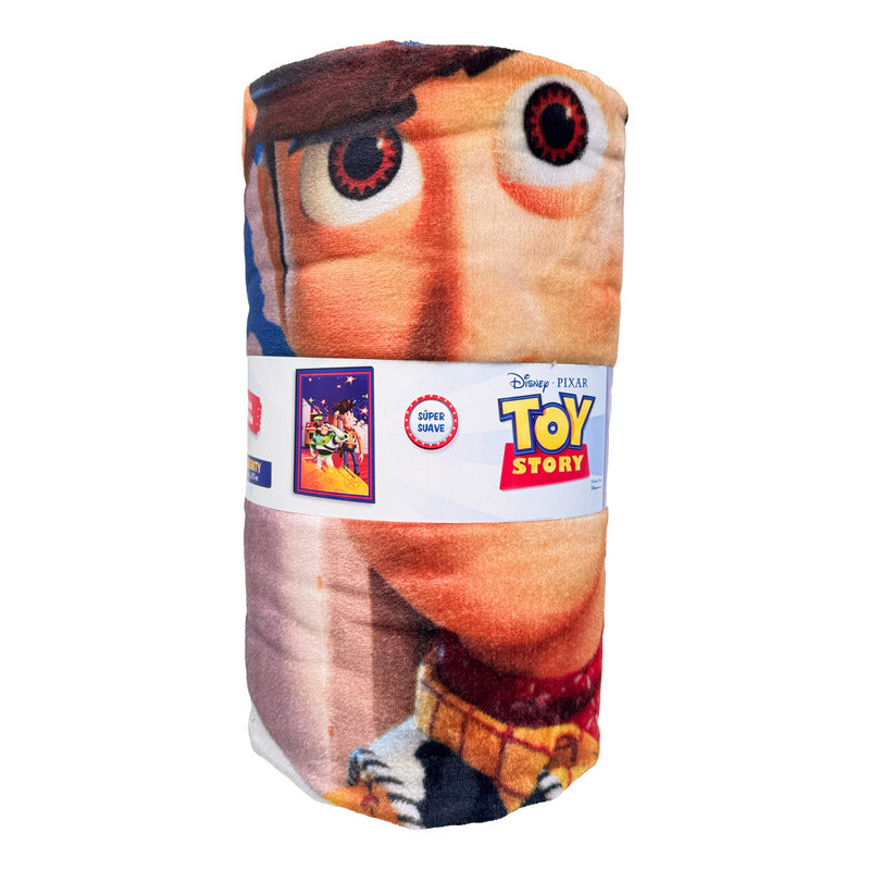 Frazada Providencia Disney Matrimonial Super Calientita Toy Story Estelar Azul
