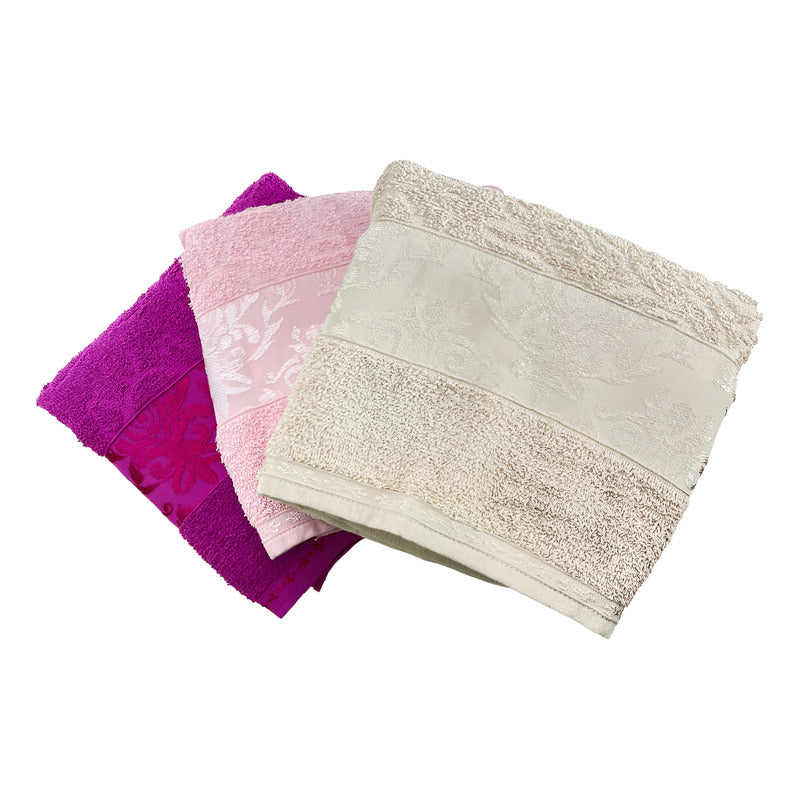 Tallas De Medio Baño 100% Algodón Super Absorbente Monarca Rosa Colección 1