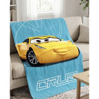 Toalla Providencia Cars 3 Suave Alta Absorción 100% Algodón Celeste Cars 3
