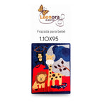 Cunero Baby Clasic Leonora De Bebé Térmico Y Super Suavecito Zoo Rojito Rojo