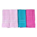 Toalla De Medio Baño 100% Algodón Super Absorbente Dreams Rosa Colección 2