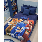 Frazada Providencia Matrimonial Super Calientita Sonic 3 Azul