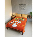 Frazada Matrimonial Providencia Frituras De Chetos Suave Chetos Torciditos 700 G Naranja