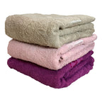 Tallas De Medio Baño 100% Algodón Super Absorbente Monarca Rosa Colección 1