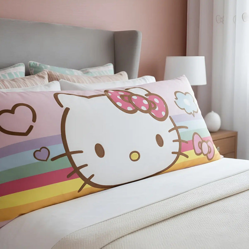 Almohada Providencia Super Jumbo Hello Kitty Corazón Rosa