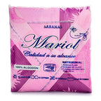Juego De Sabana Matrimonial 100% Algodón Suaves Y Frescas Violeta Soles Y Lunas Morado