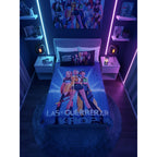 Frazada Providencia Matrimonial K-pop Demon Hunters K-pop Demon Hunters Azul