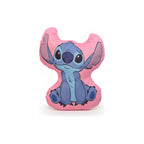Almohada Providencia Stitch Rosa Super Suave Y Esponjoso Rosa Pálido