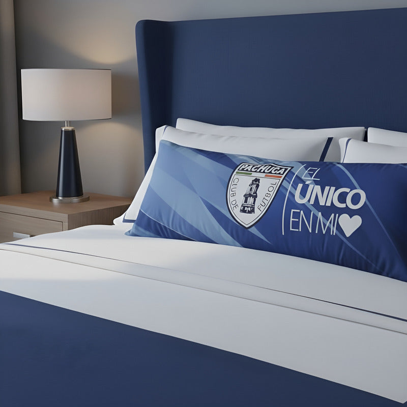 Almohada Providencia Super Jumbo Pachuca Azul Acero