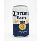 Almohada Providencia De Lata Cerveza Corona Esponjosa Suave Azul