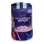 Colcha Matrimonial Providencia Grabada Demon Hunters Violeta Oscuro Las Guerreras K-pop