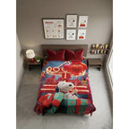 Frazada Matrimonial  Extra Suave Y Calientita Snoopy Regalo Rojo